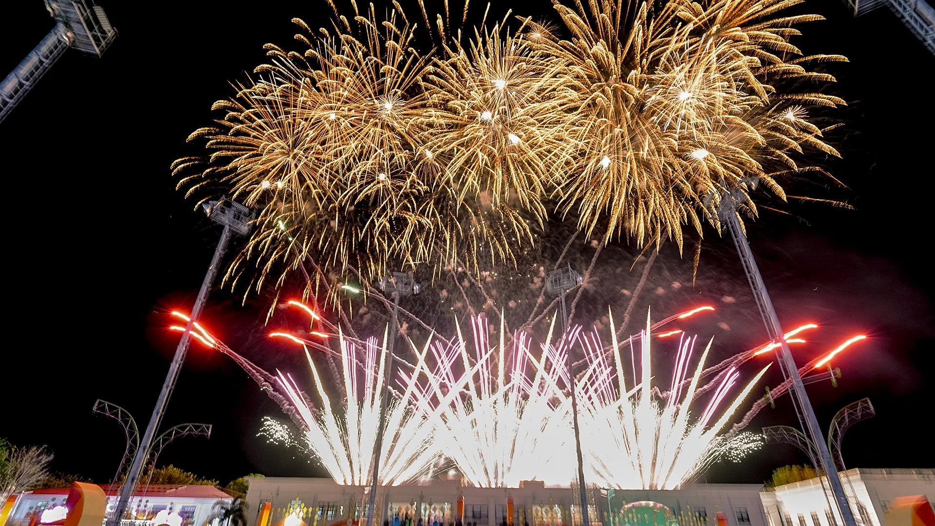 Anilag Festival 2026 Fireworks Photography, a fireworks display for a festival event