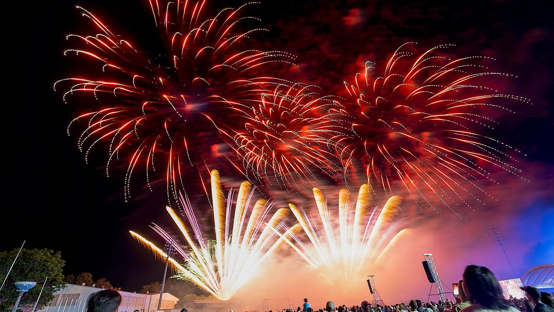 Anilag Festival 2026 Fireworks Photography, a fireworks display for a festival event