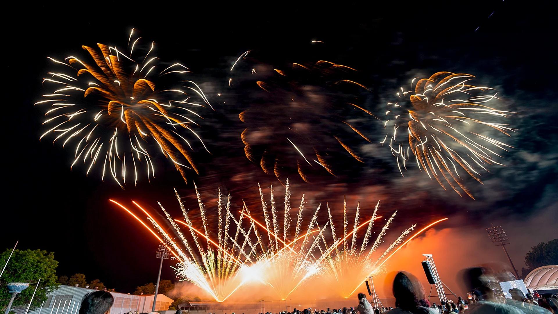 Anilag Festival 2026 Fireworks Photography, a fireworks display for a festival event
